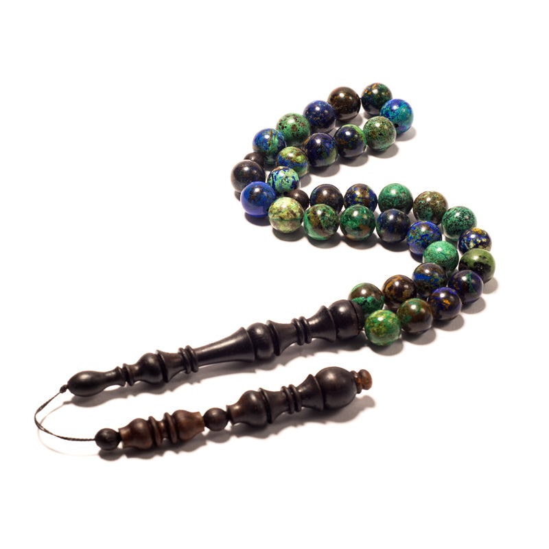 Azurite and Rosewood