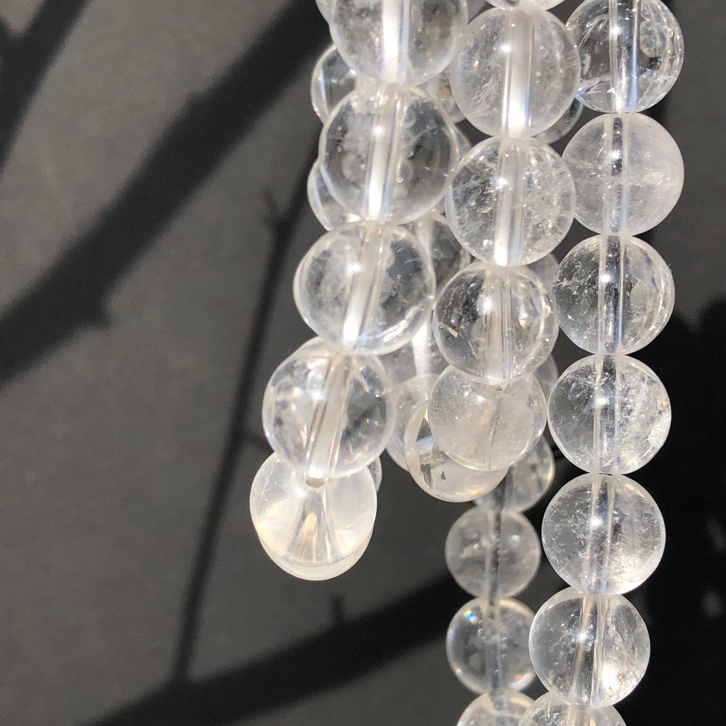 Crystal Quartz and Rosewood