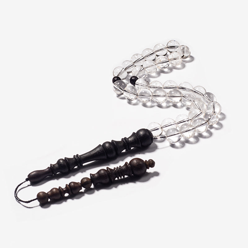 Crystal Quartz and Rosewood