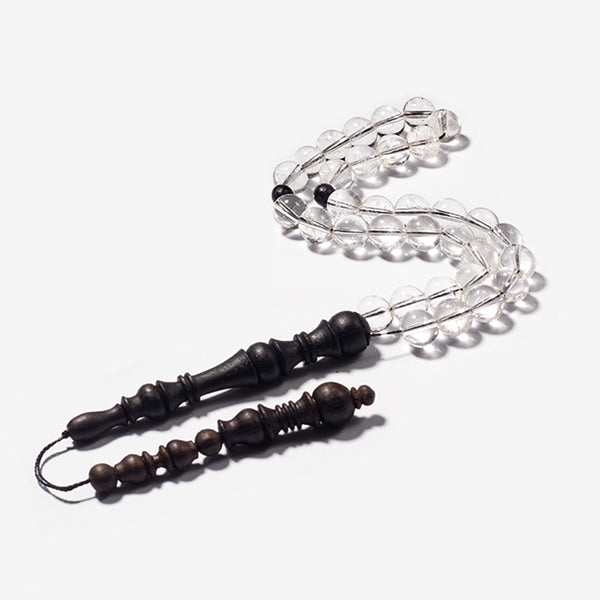 Crystal Quartz and Rosewood