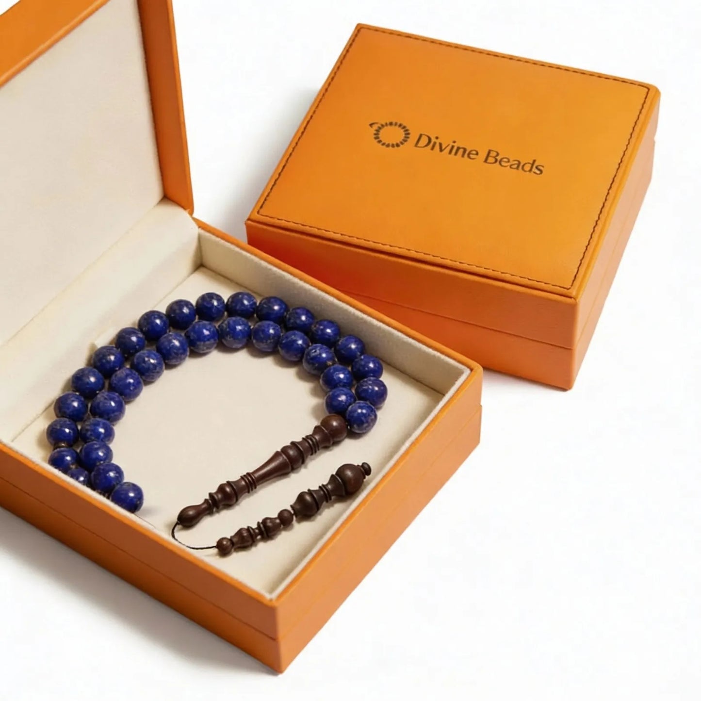Lapis Lazuli Rosewood Misbaha | Tasbih – 33 Beads 10MM