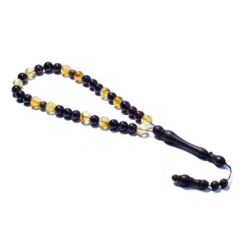 Garnet Citrine and Rosewood A Dynamic Duo