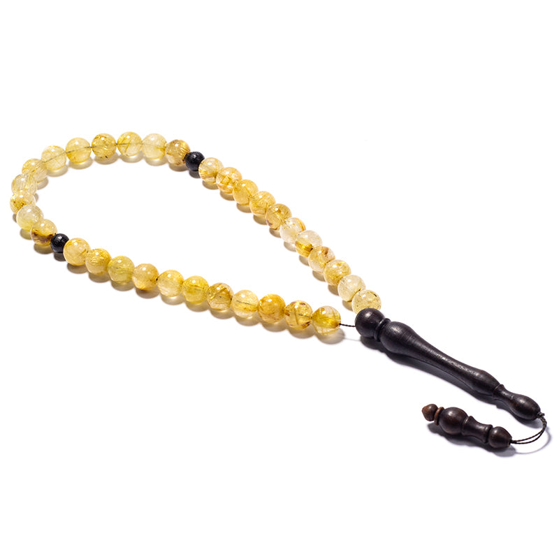 Golden Rutile and Rosewood