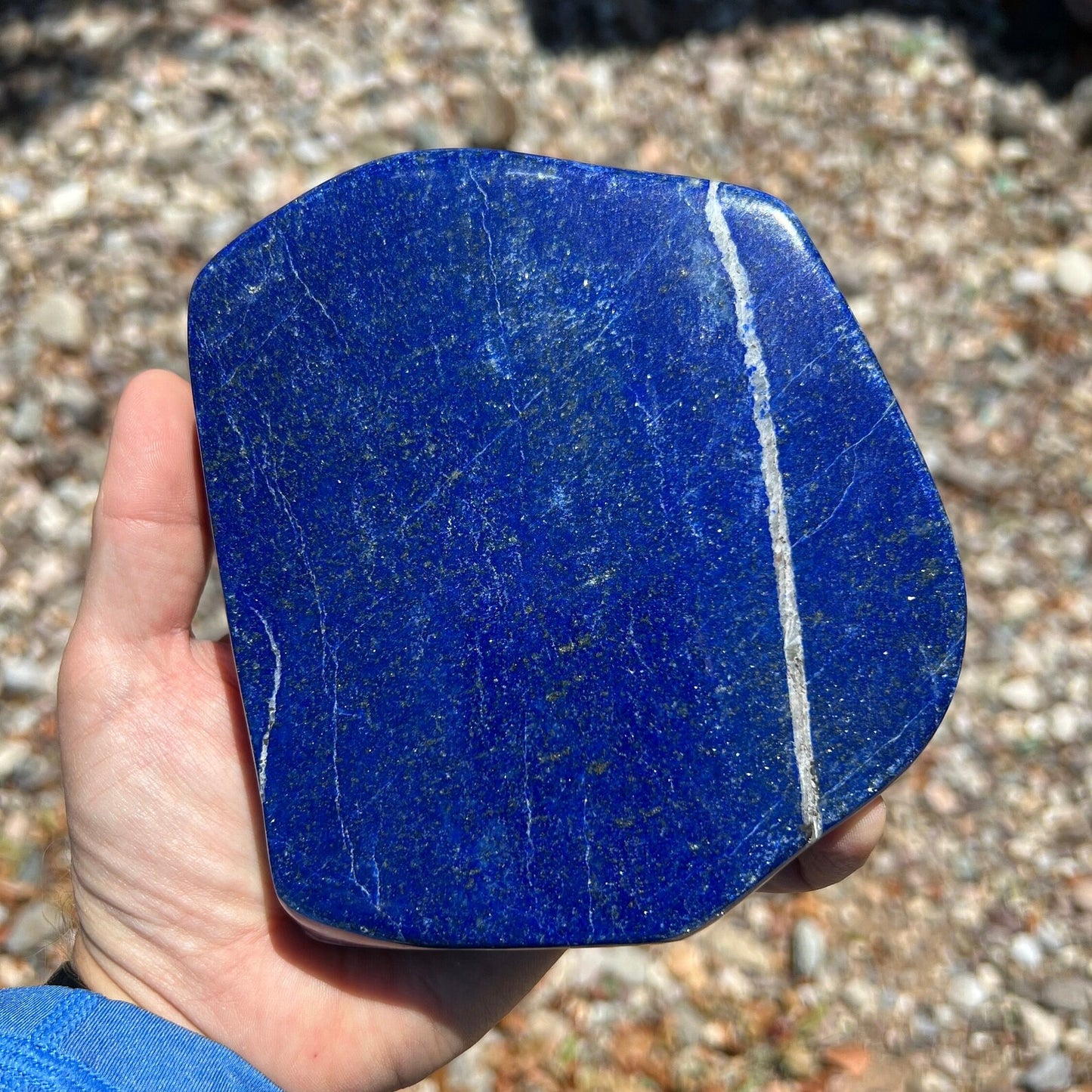 The InterMix Lapis Lazuli With Black Aqeeq Misbaha | Tasbih – 100 Beads 8MM