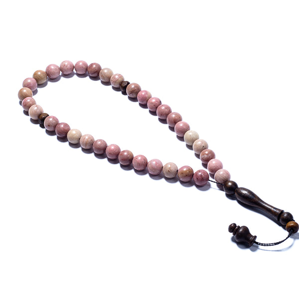 Rhodonite and Rosewood