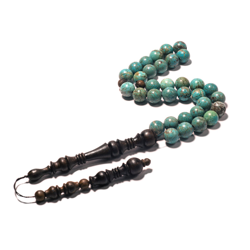 Turquoise and Rosewood