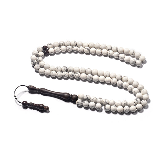 Howlite and Rosewood 