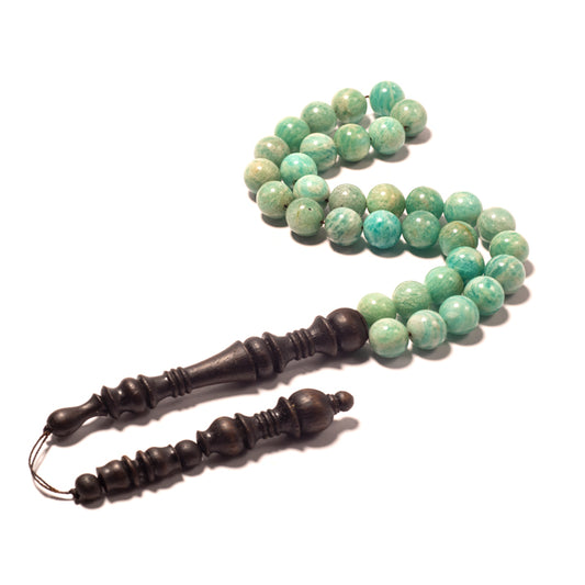 Amazonite and Rosewood