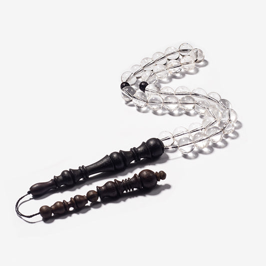Crystal Quartz and Rosewood