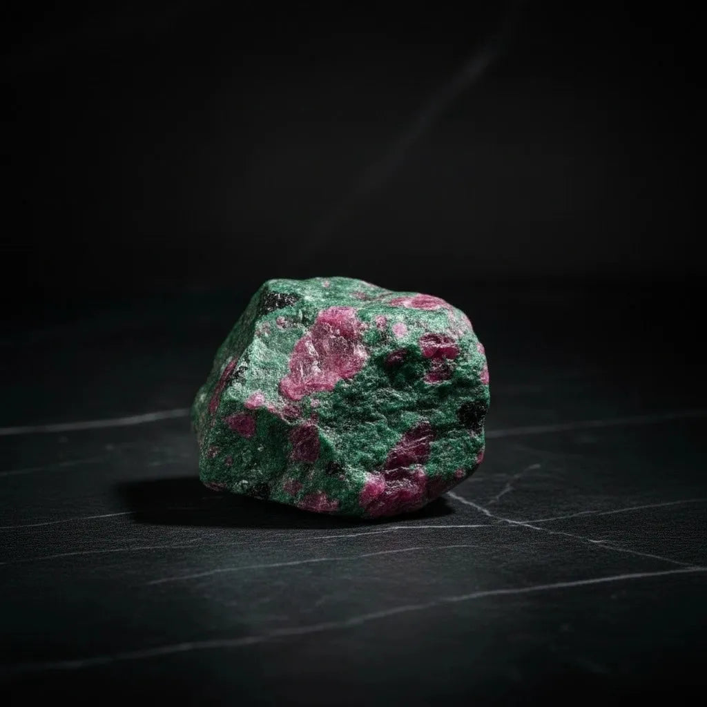 Ruby Zoisite Rosewood Misbaha | Tasbih – 33 Beads 10MM
     