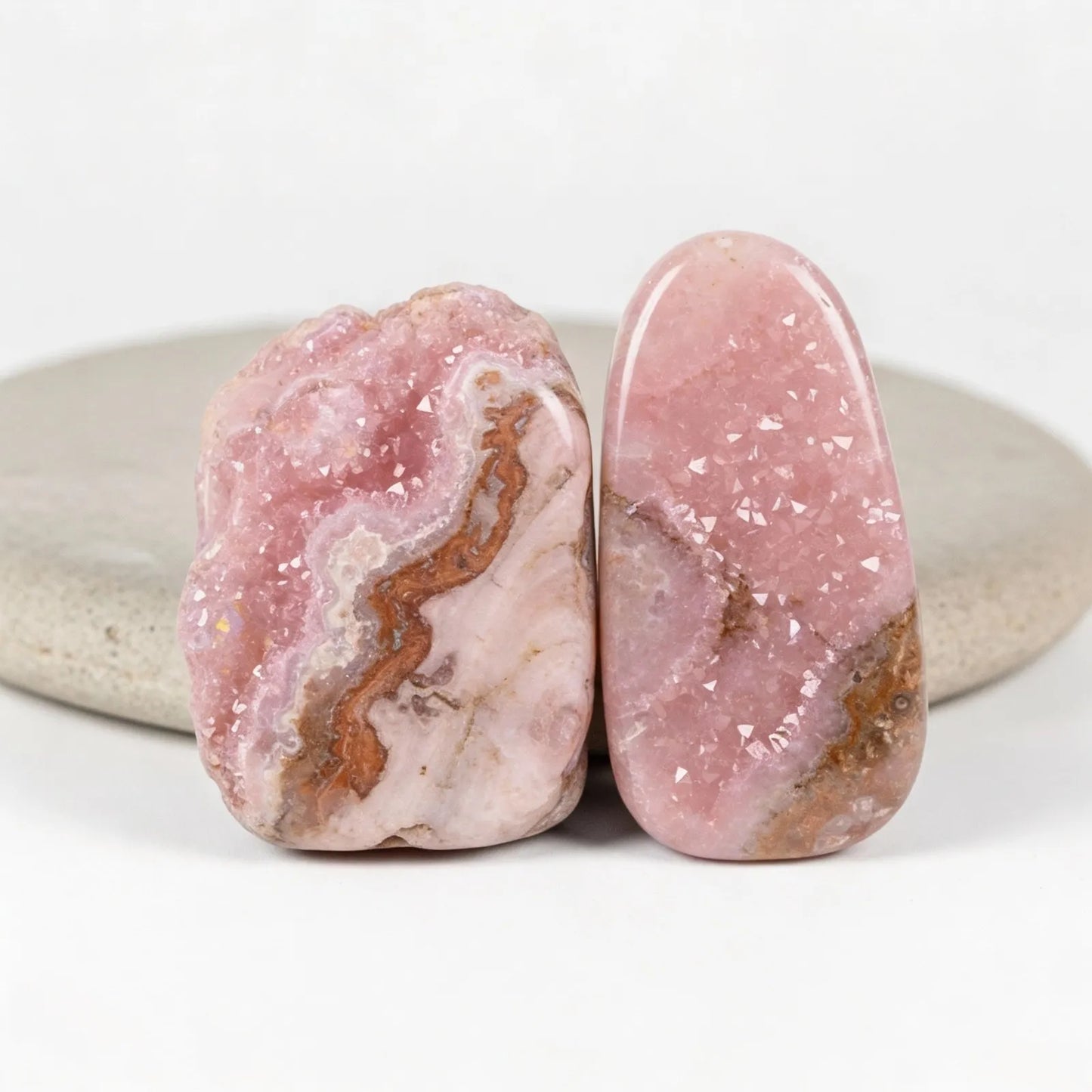 Rhodonite Rosewood Misbaha | Tasbih – 33 Beads 8MM
     