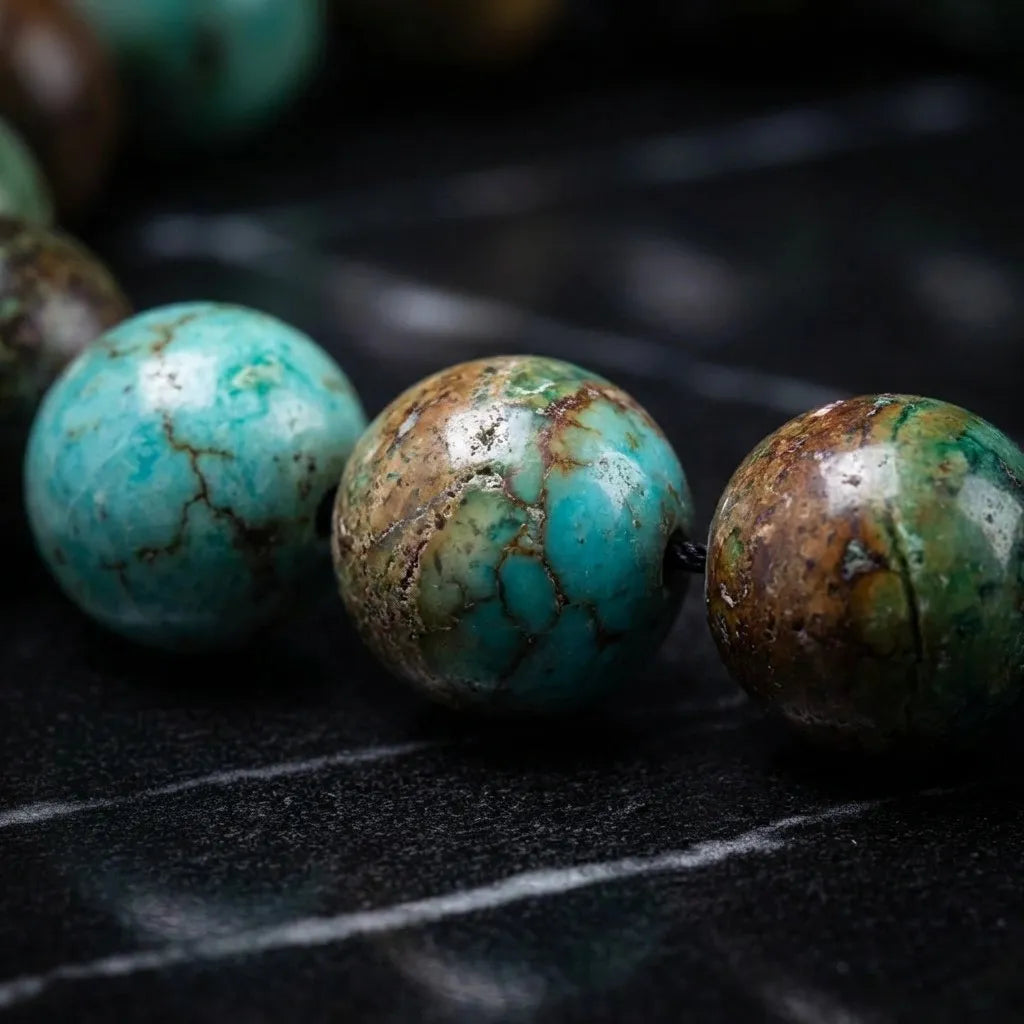 Ruby Zoisite Rosewood Misbaha | Tasbih – 33 Beads 10MM
     