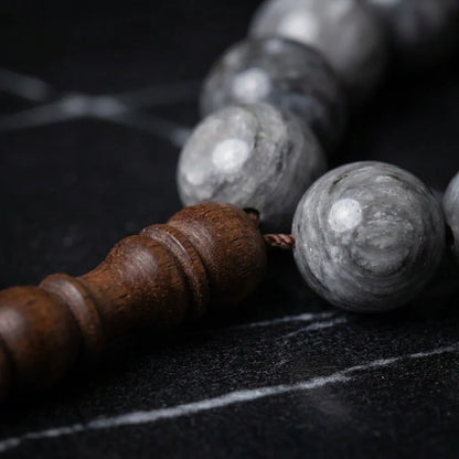 Eagle Eye Rosewood Misbaha | Tasbih – 33 Beads 10MM