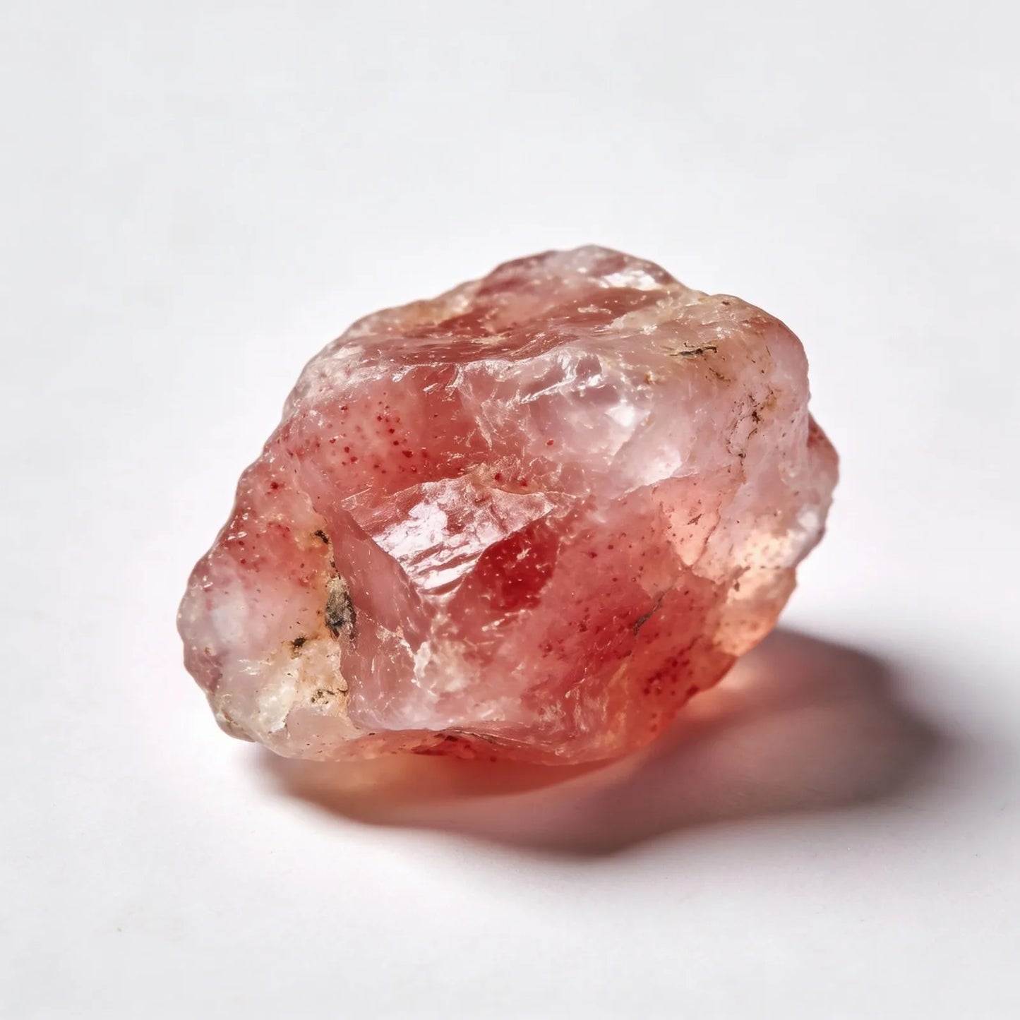 Strawberry Quartz & Rosewood Misbaha | Tasbih – 100 Beads 8MM
     