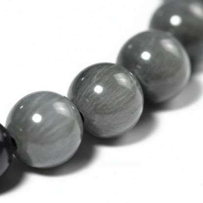 The InterMix Eagle Eye With Ebony Wood  100 Beads 8MM.