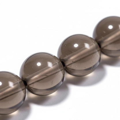 Smokey Quartz Rosewood Misbaha | Tasbih – 100 Beads 8MM