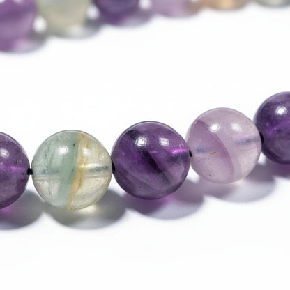 Purple Fluorite Rosewood Misbaha | Tasbih – 100 Beads 8MM
