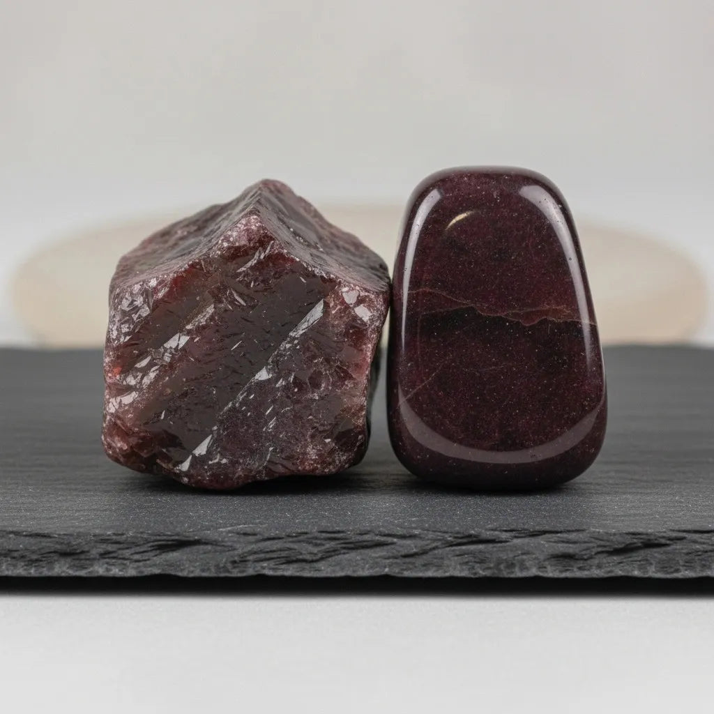 Garnet Rosewood Misbaha | Tasbih – 33 Beads 10MM
     