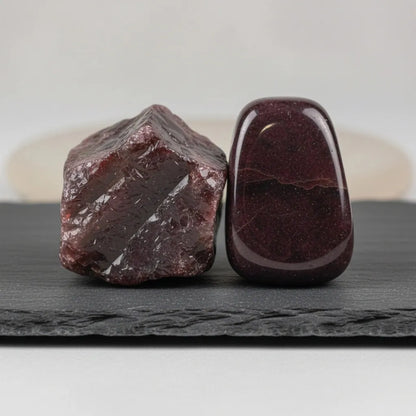 Garnet Rosewood Misbaha | Tasbih – 33 Beads 10MM