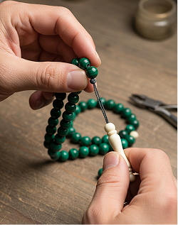 Stringing & Tasseling