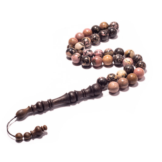 Rhodonite and Rosewood