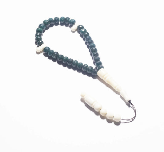 Emerald Rosewood Misbaha | Tasbih – 33 Beads 8MM