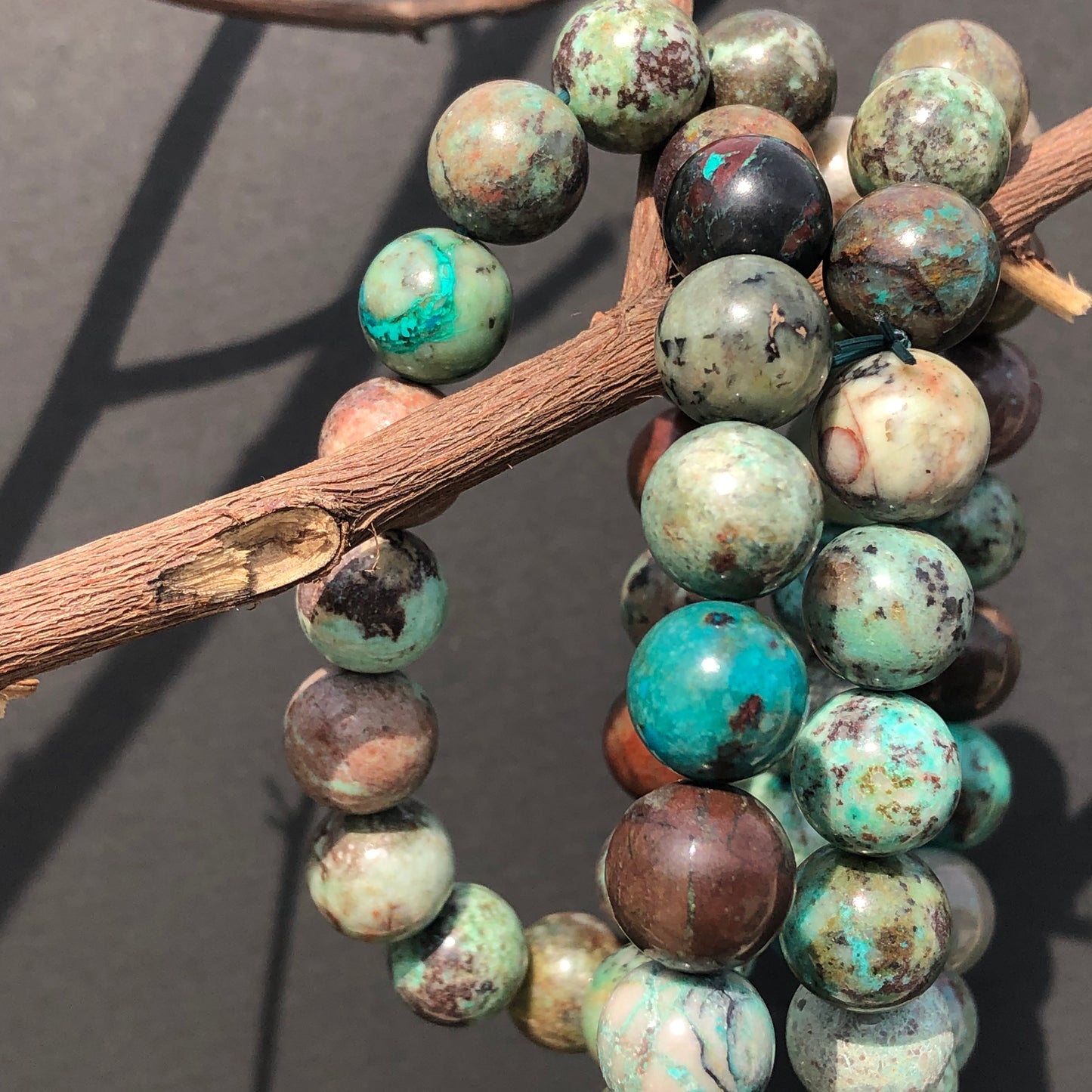 Ruby Zoisite and Rosewood