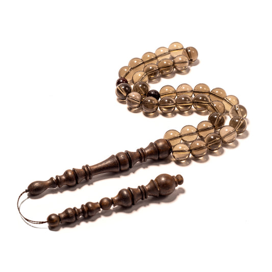 Smokey Quartz and Rosewood