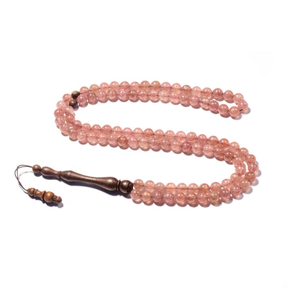 Strawberry Quartz and Rosewood